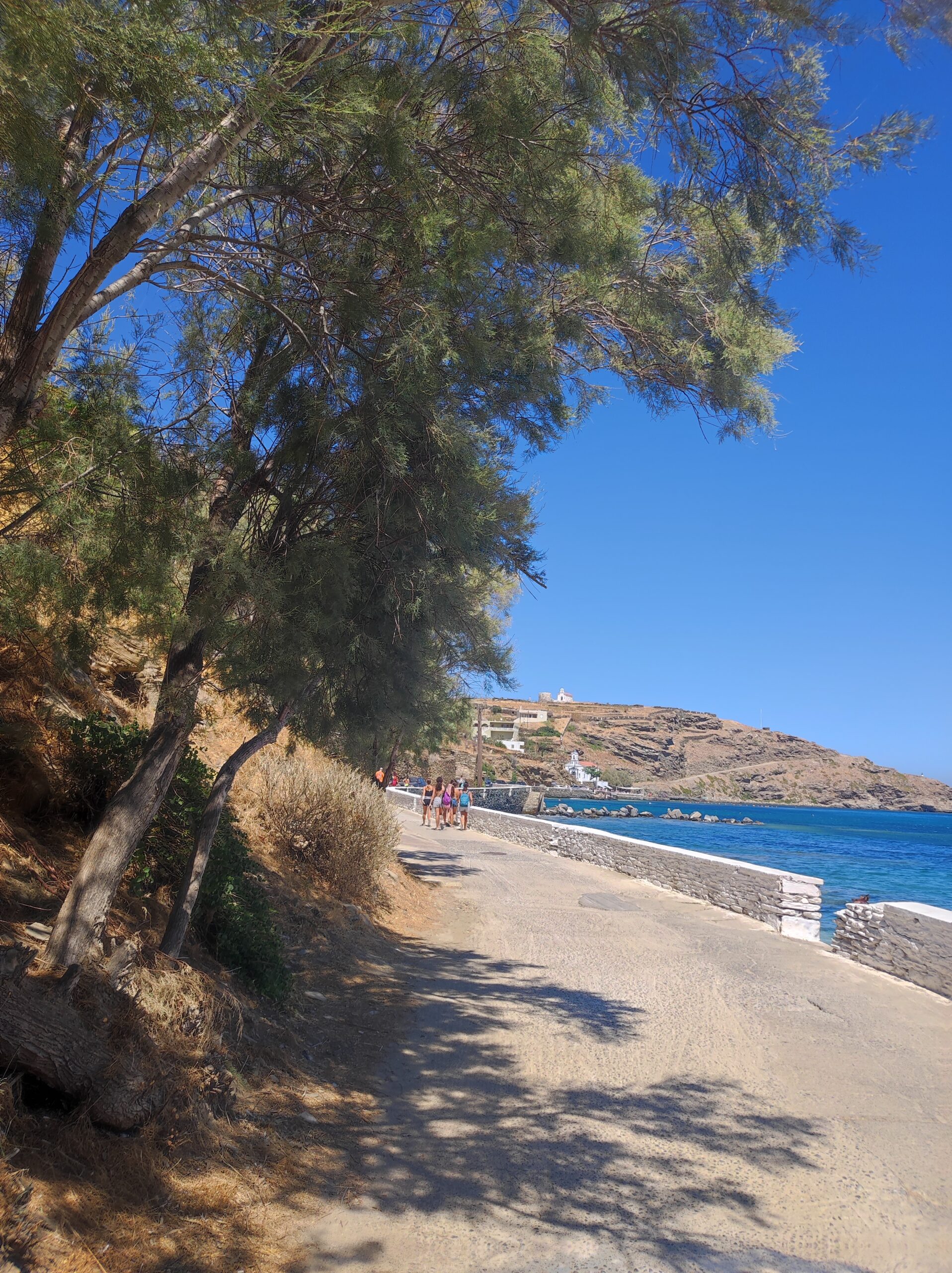 Περπατώντας στο Κόρθι, Άνδρου