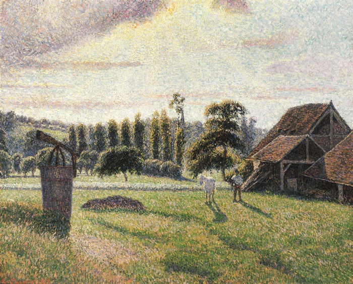 Camille Pissarro (1830-1903), Πλινθοποιείο Delafolie στο Ερανύ, 1888. Λάδι σε καμβά | 55 x 72 εκ.