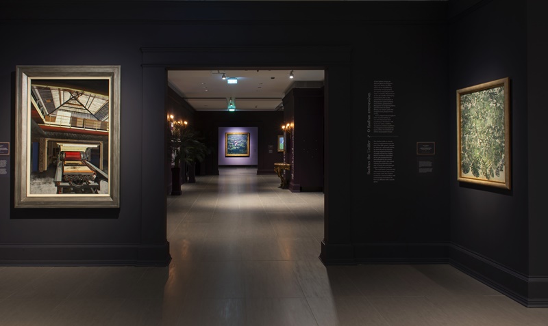 Άποψη της έκθεσης «Από τον Monet στον Warhol»