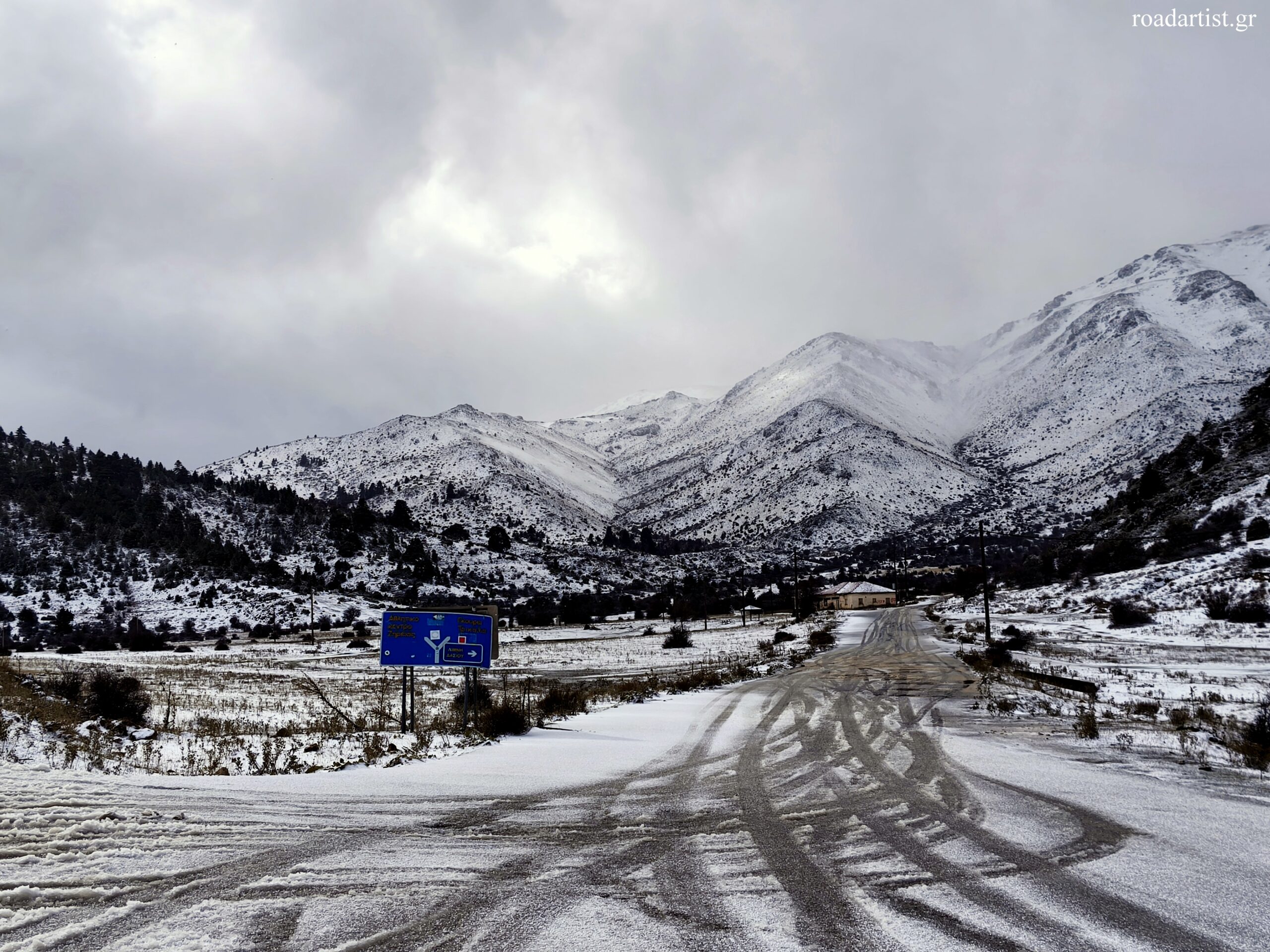 Χιόνια στη Ζήρεια