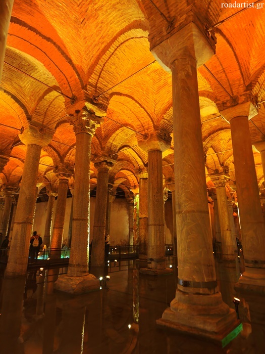 Η Βασιλική Κινστέρνα της Κωνσταντινούπολης