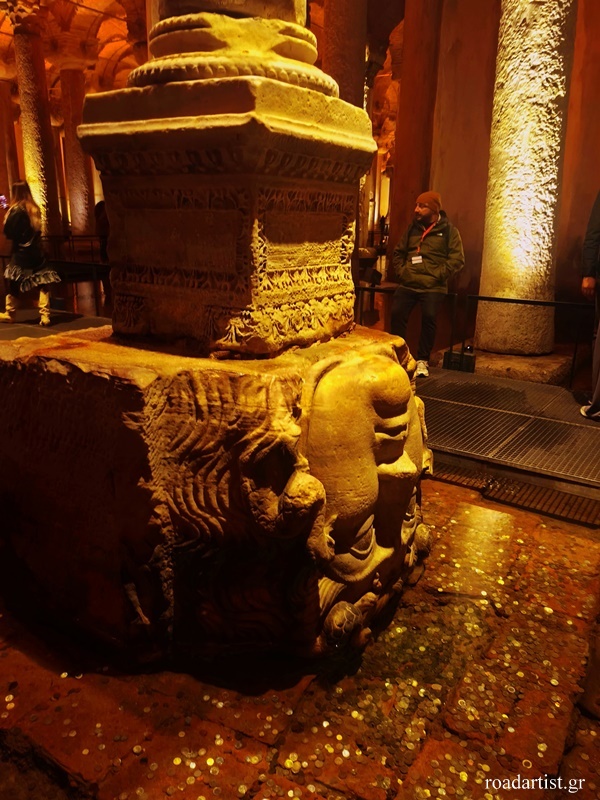 Μέδουσα, Βυζαντινό Υδραγωγείο Κωνσταντινούπολης