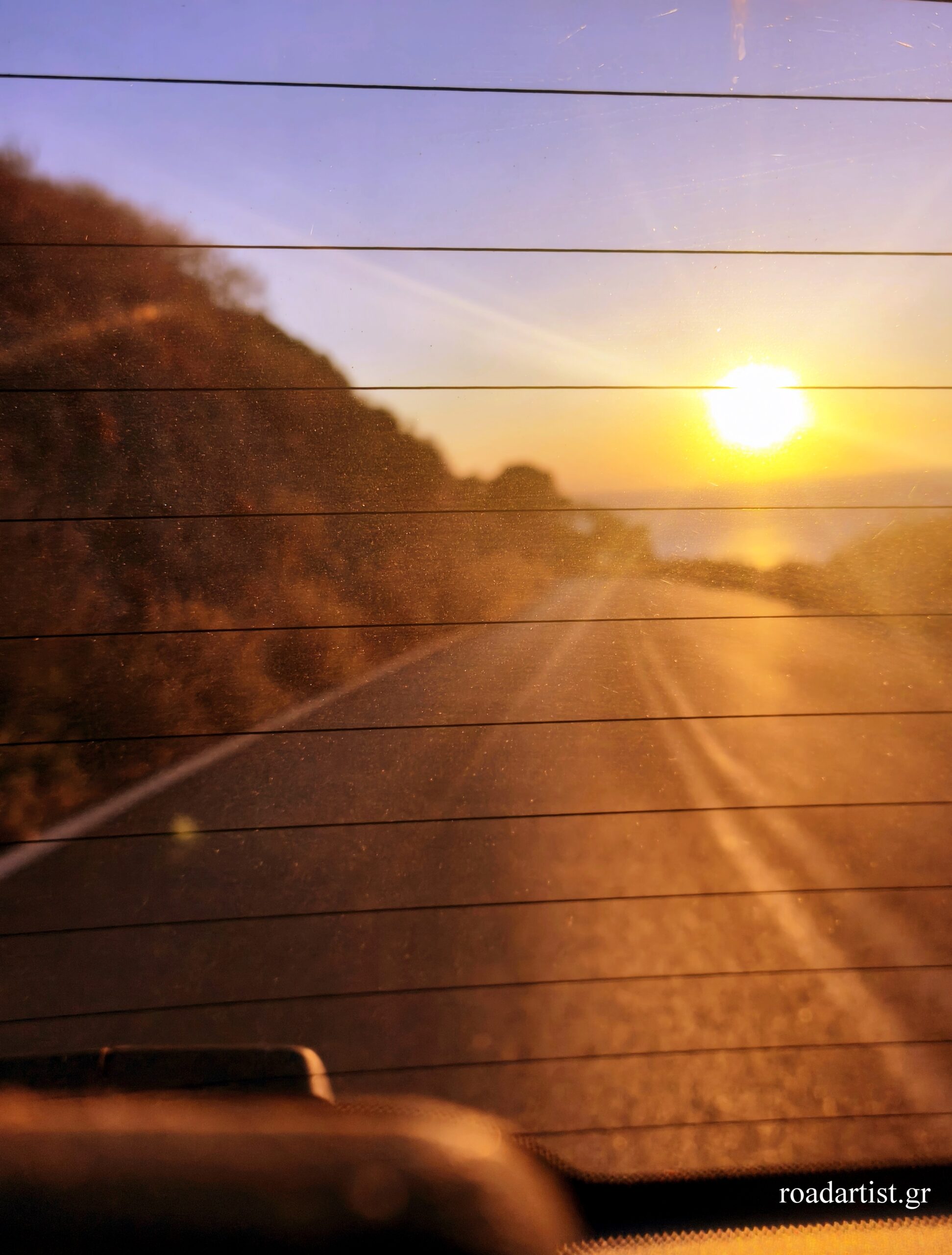 On the road - ενδοχώρα Σύρου