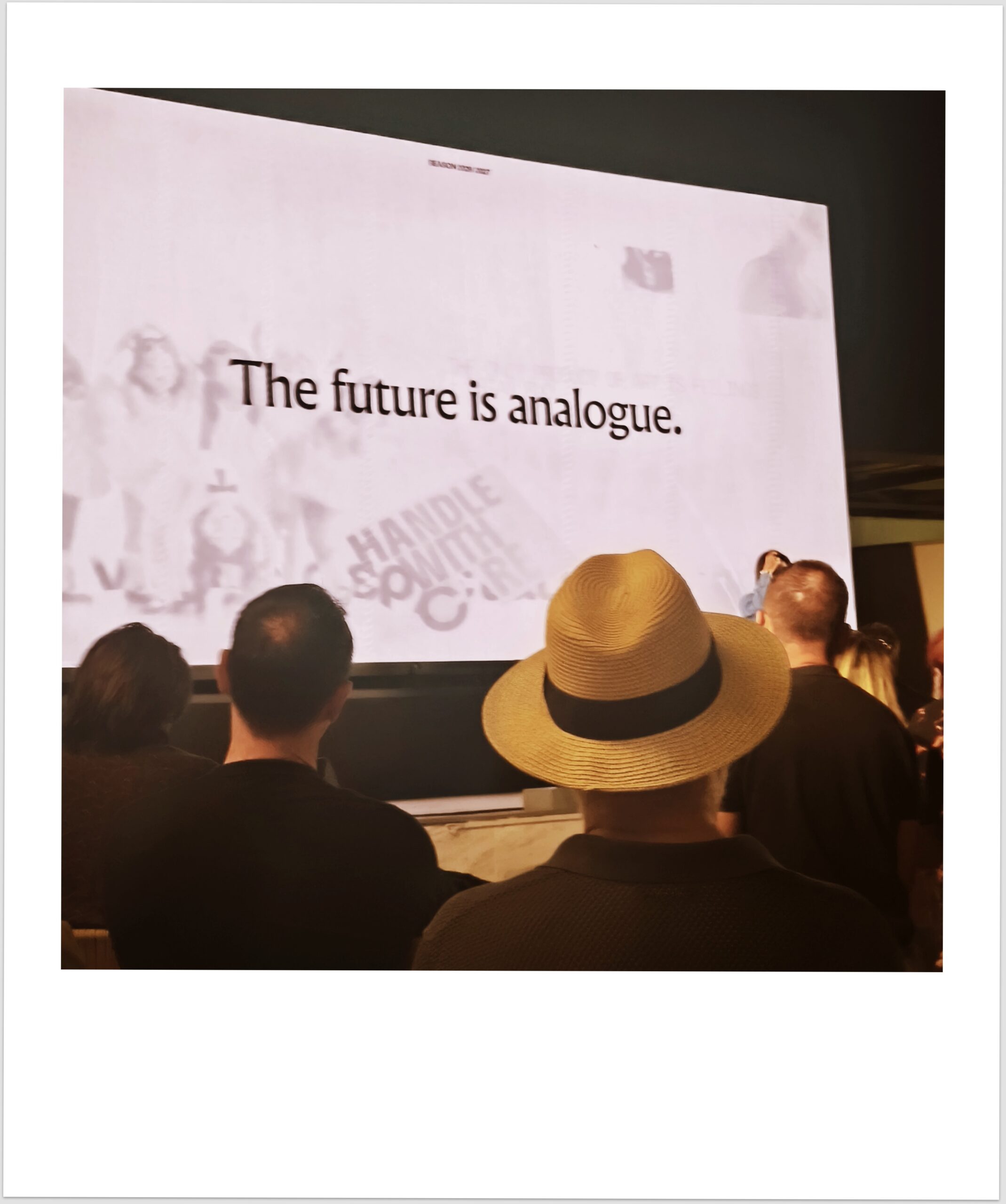The Future is Analogue