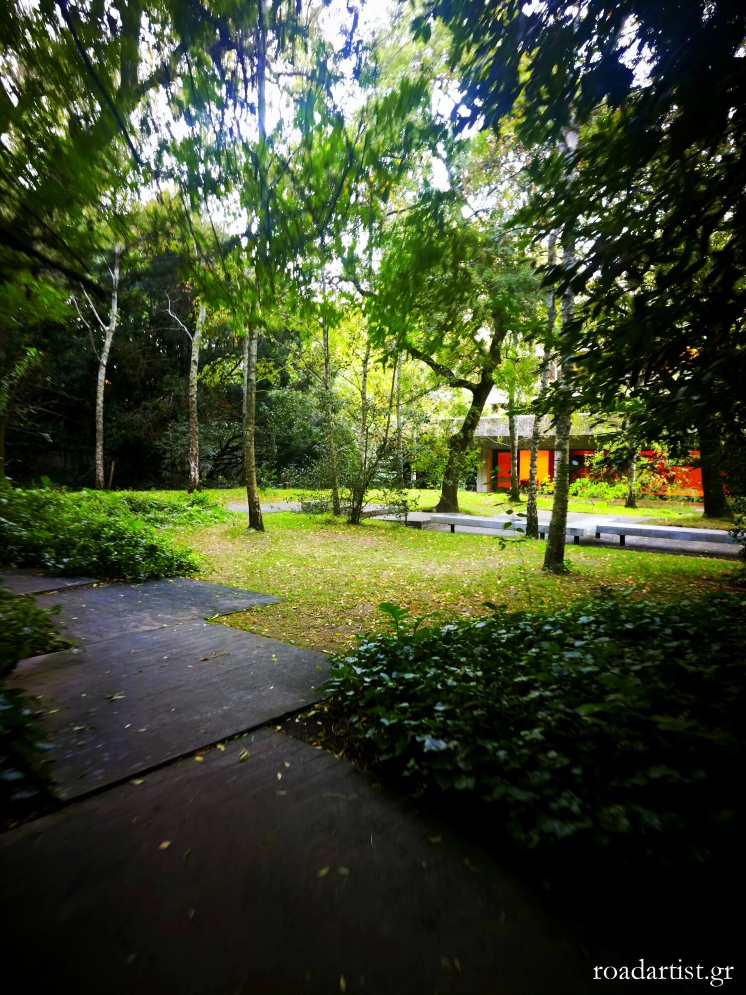 Στον κήπο του Museu Calouste Gulbenkian
